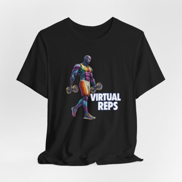 Futuristic Gym Unisex Tee - Virtual Reps