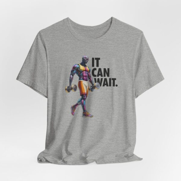 Athletic Android Unisex Tee - It Can Wait Workout Gear