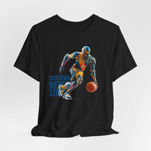 Basketball Tee Evolution Never Stop Unisex