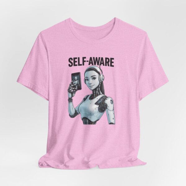 T-Shirt - Female AI Robot Self-Aware