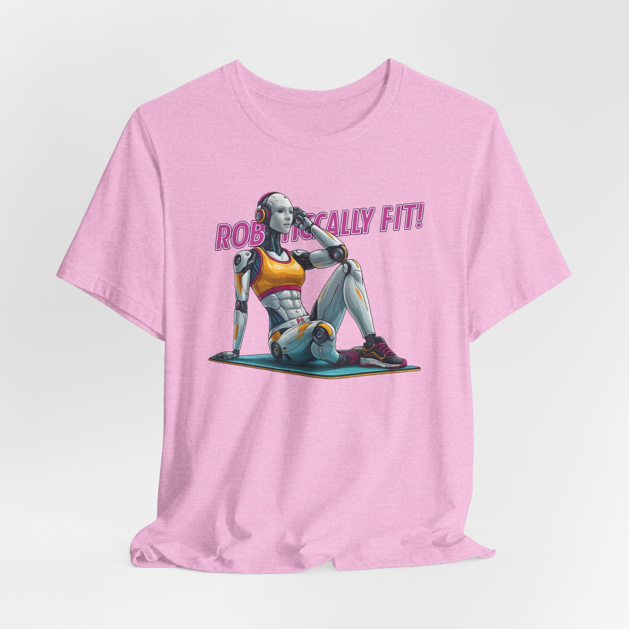 T-Shirt Robotically Fit Futuristic Female AI Robot - Image 5
